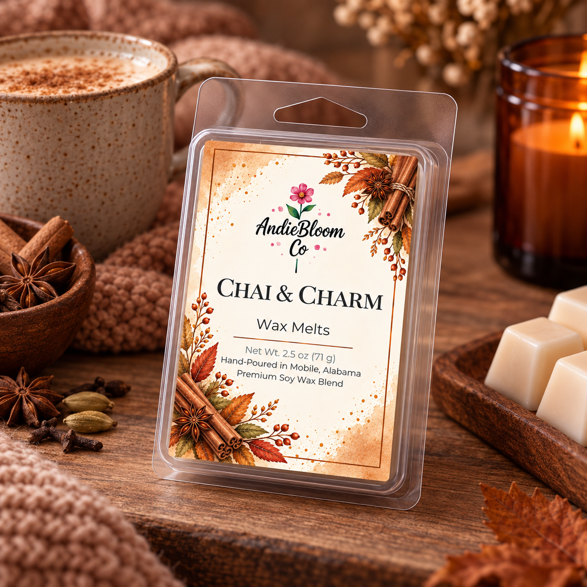 Chai & Charm Wax Melts