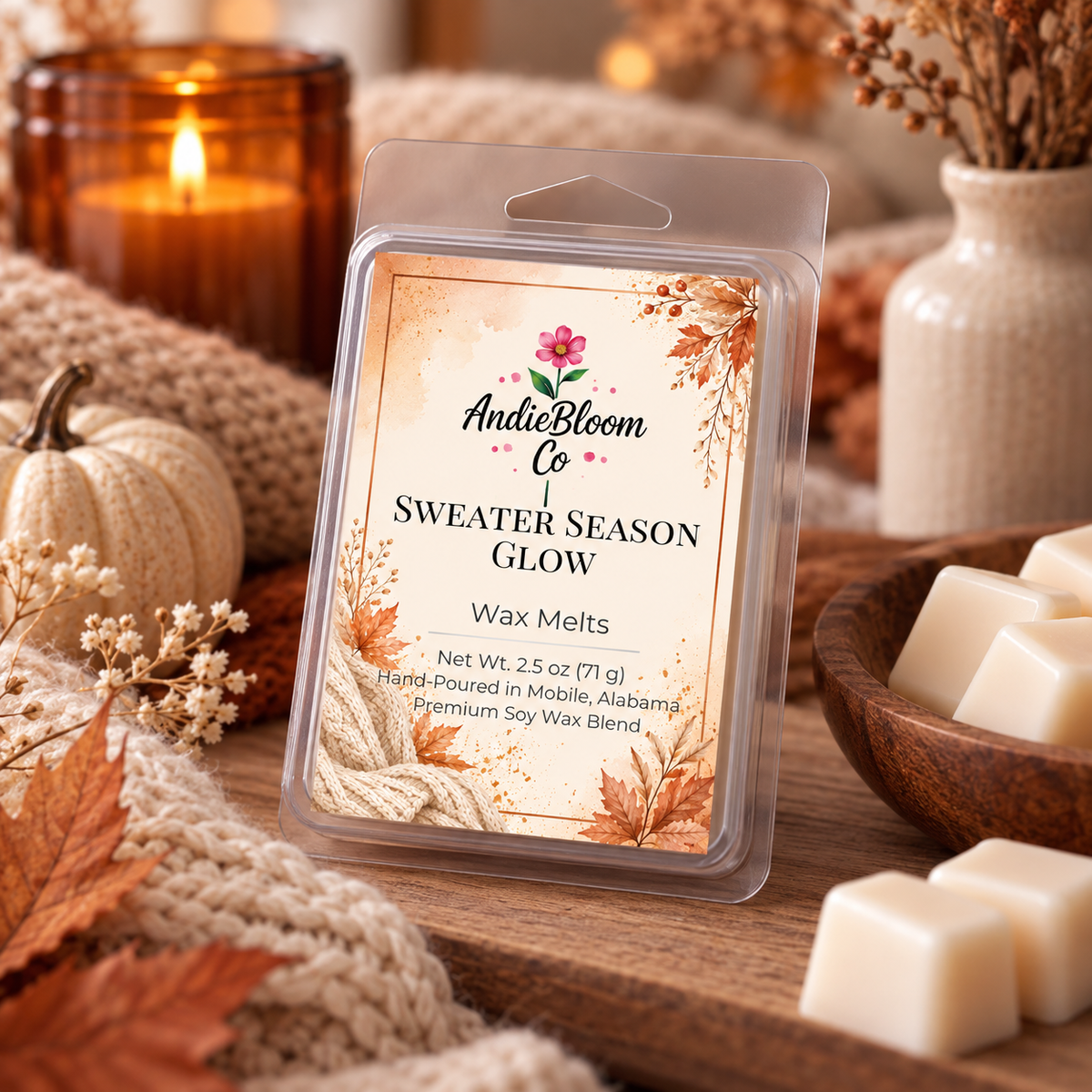 Sweater Season Glow Wax Melts